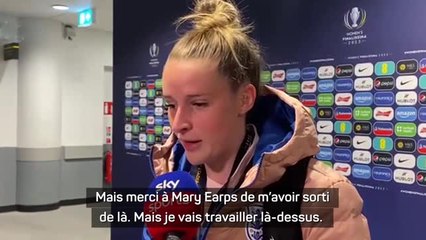 Finalissima (F) - Toone et Kelly remercient leur gardienne Mary Earps