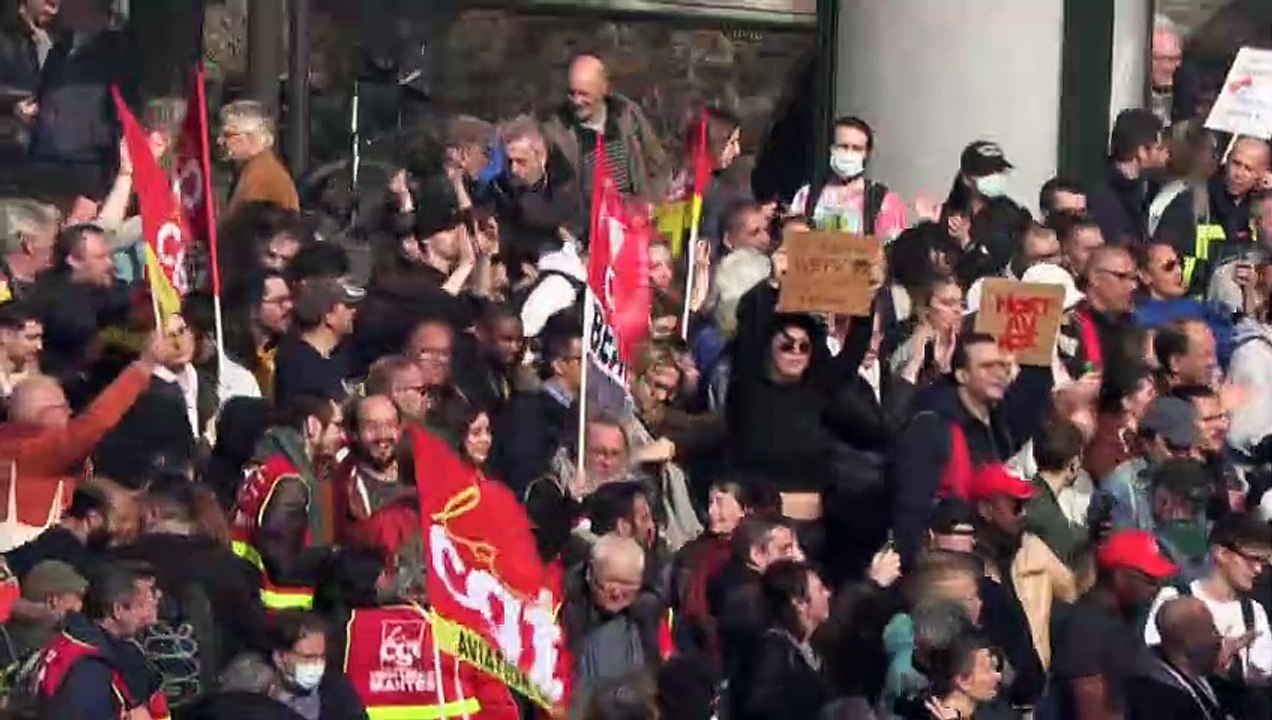 Frankreich: Ausschreitungen bei neuen Protesten gegen Rentenreform