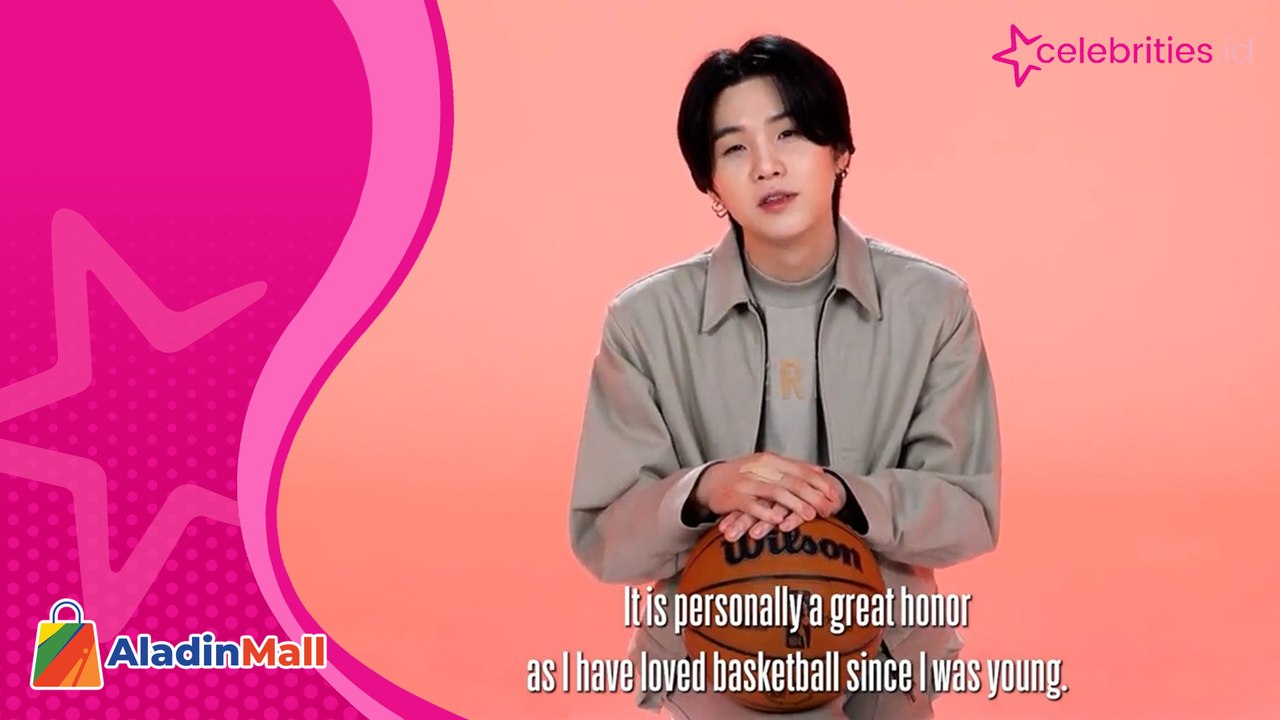 Suga BTS Terpilih Jadi Duta NBA, Gaungkan  Basket ke Dunia