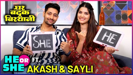He Or She Ft. Akash Thosar & Sayli Patil | Ghar Banduk Biryani