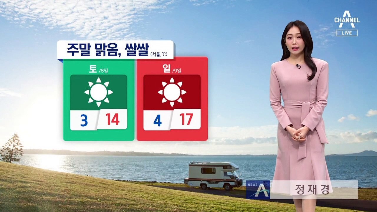 [날씨]맑고 쌀쌀한 주말…강풍에 체감온도 더 낮아