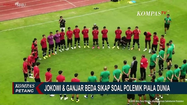 Beda Sikap Presiden Joko Widodo dan Ganjar Pranowo Soal Polemik Piala Dunia