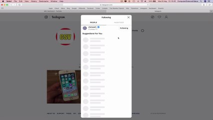 How To FOLLOW & UNFOLLOW Instagram Accounts On a Computer - Tutorial 9 | New