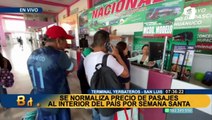 Semana Santa: se duplican los precios de pasajes en el terminal de Yerbateros