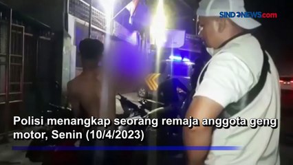 Bawa Kelewang Waktu Sahur, Remaja Geng Motor Ditangkap di Medan