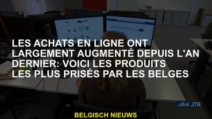 Les achats en ligne ont largement augmenté depuis l'an dernier: voici les produits les plus prisés p