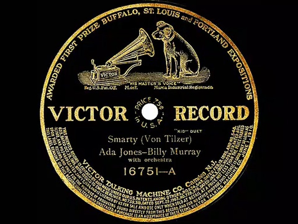 1908 Ada Jones & Billy Murray - Smarty