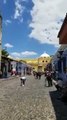 Video: Bomba pirotécnica explota en Calle del Arco en Antigua Guatemala