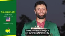 Jon Rahm Masters success is no surprise to me - Mickelson