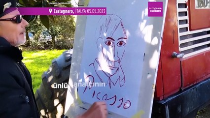 Pablo Picasso, 50'nci ölüm yıl dönümünde özel portreyle anıldı