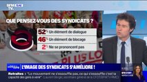 Selon un sondage, l'image des organisations syndicales s'améliore en France