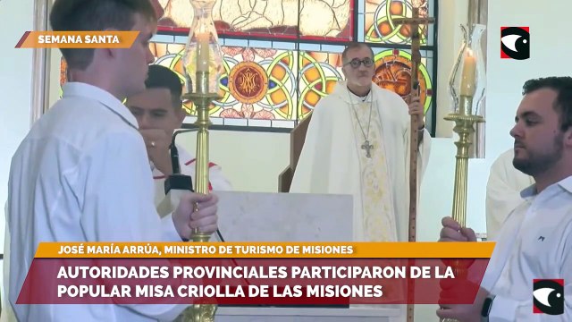 Autoridades provinciales participaron de la popular misa criolla de las Misiones