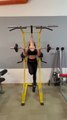 Woman Does Barbell Curls While Hanging Herself By Her Teeth