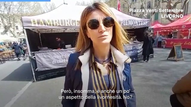 Livorno, street food in piazza Venti Settembre