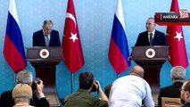 Mevlüt Çavuşoğlu, Rus mevkidaşı Lavrov'u Ankara'da ağırladı