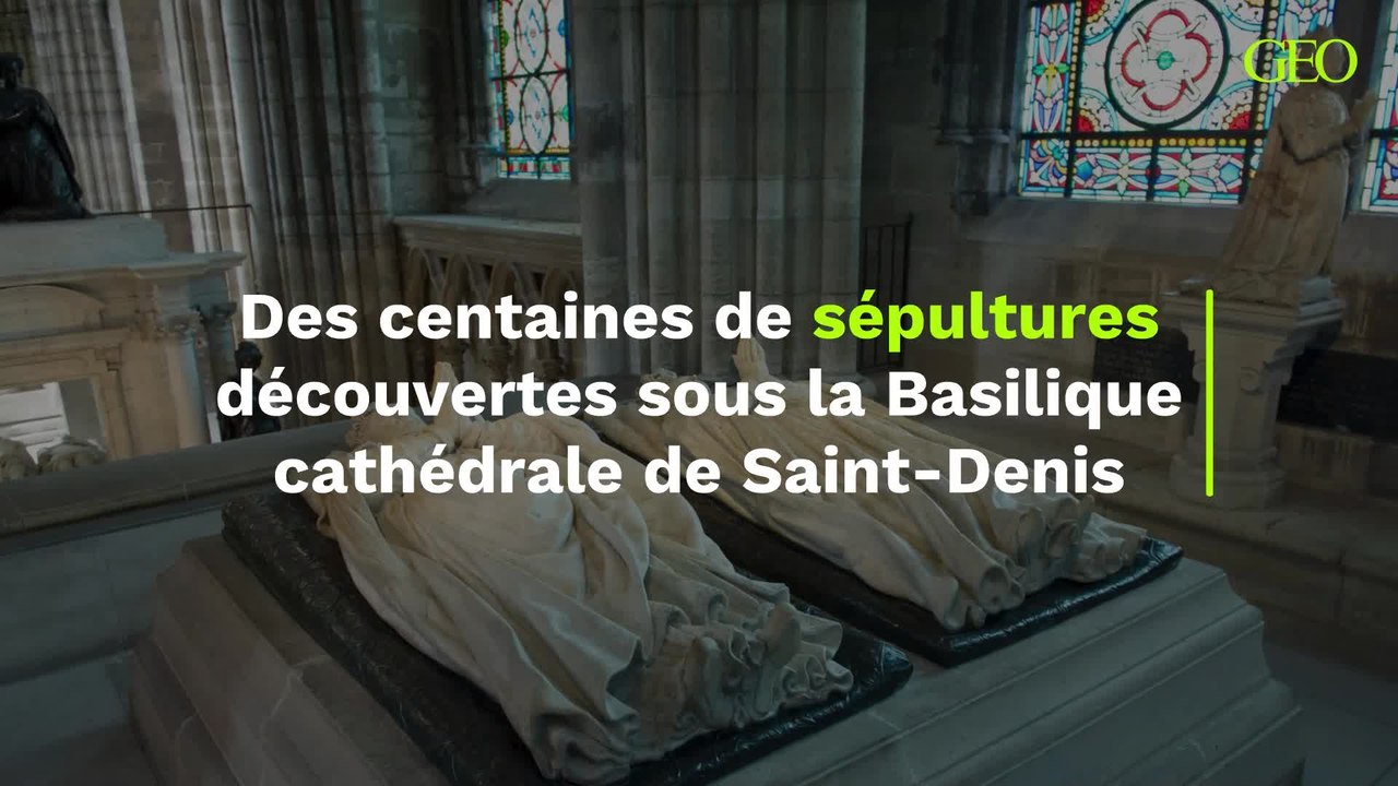 Des centaines de sépultures découvertes sous la Basilique de Saint-Denis