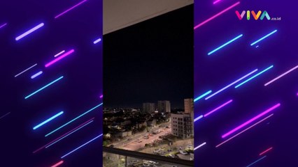 VIDEO Roket Israel Cegat Serangan Musuh di Langit Gaza