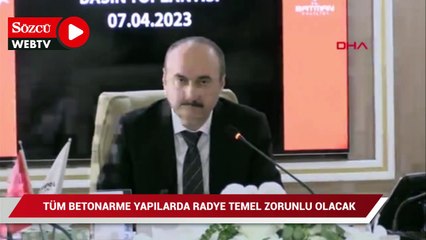Batman’da tüm betonarme yapılarda radye temel zorunlu olacak