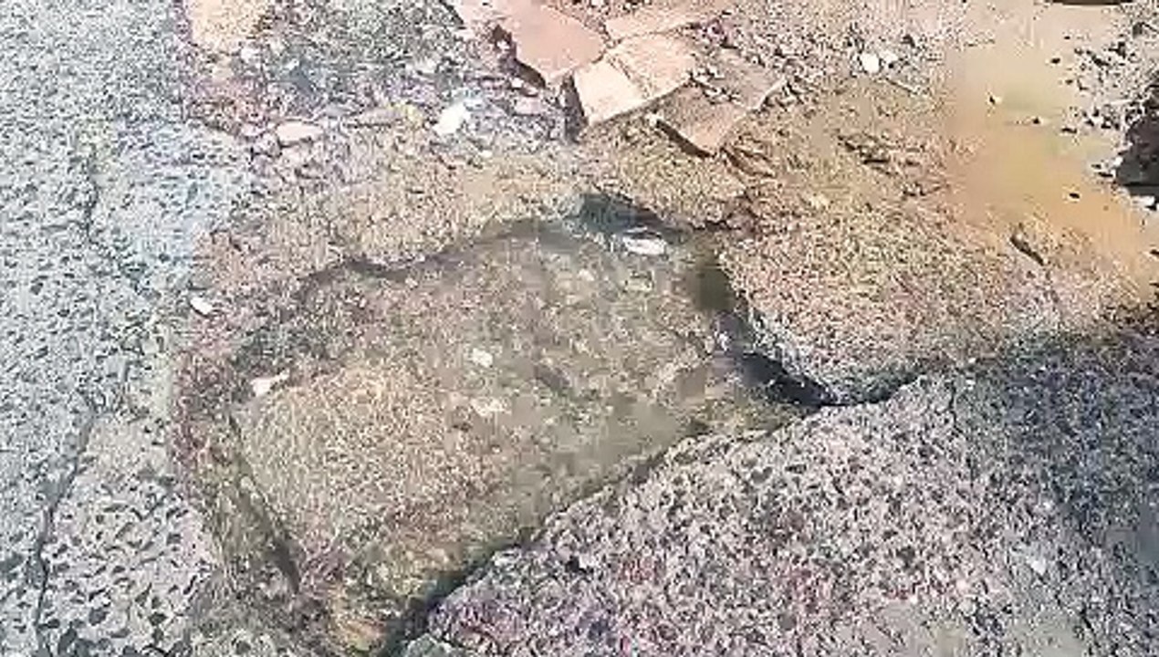 jodhpur : सड़क पर बह गया हजारों लीटर पानी