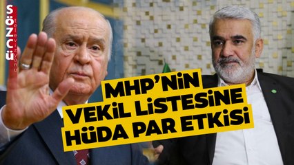 MHP'nin Vekil Listesine HÜDA PAR Etkisi! Cumhur İttifakı'nda Neler Oluyor?