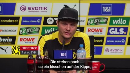 Terzic: "Haller steht auf der Kippe"