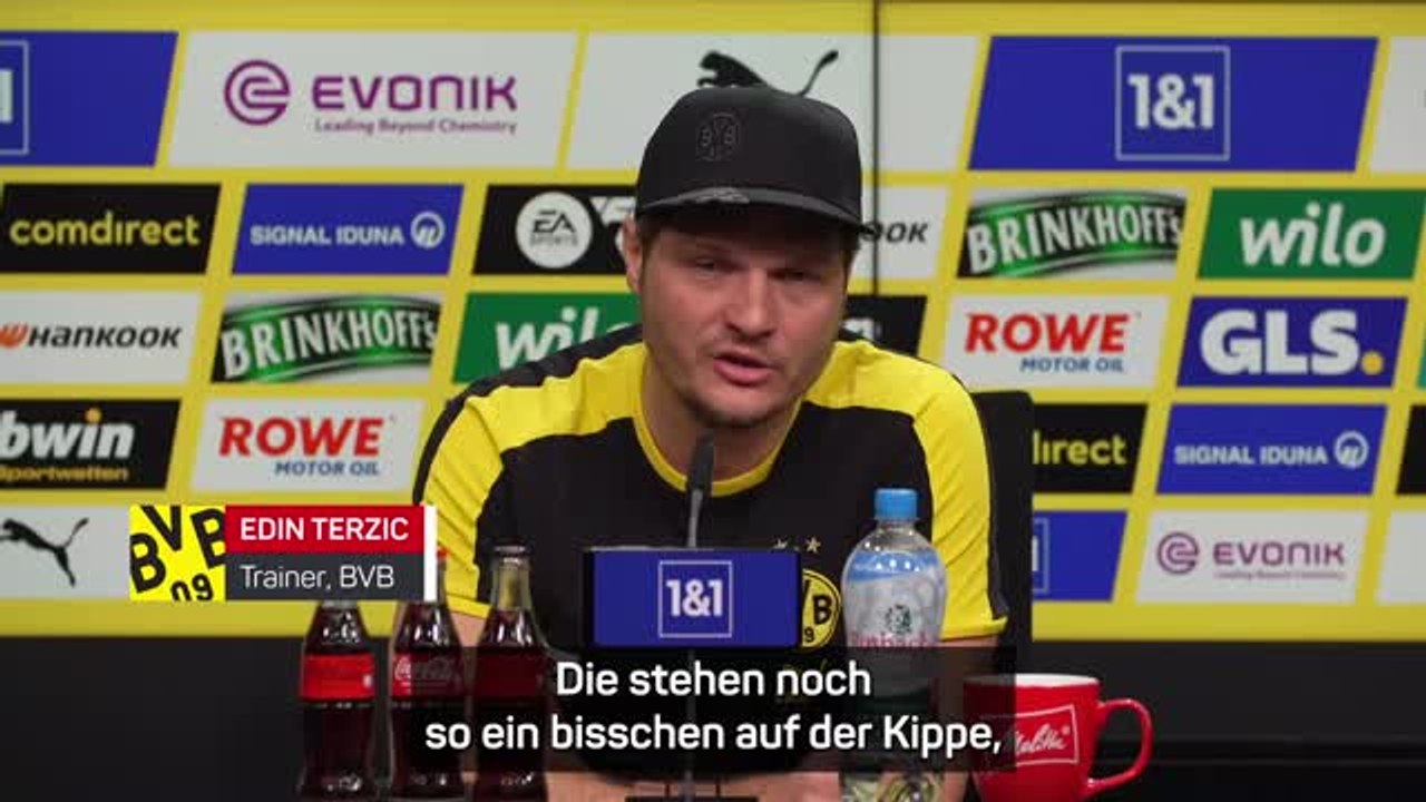 Terzic: 'Haller steht auf der Kippe'