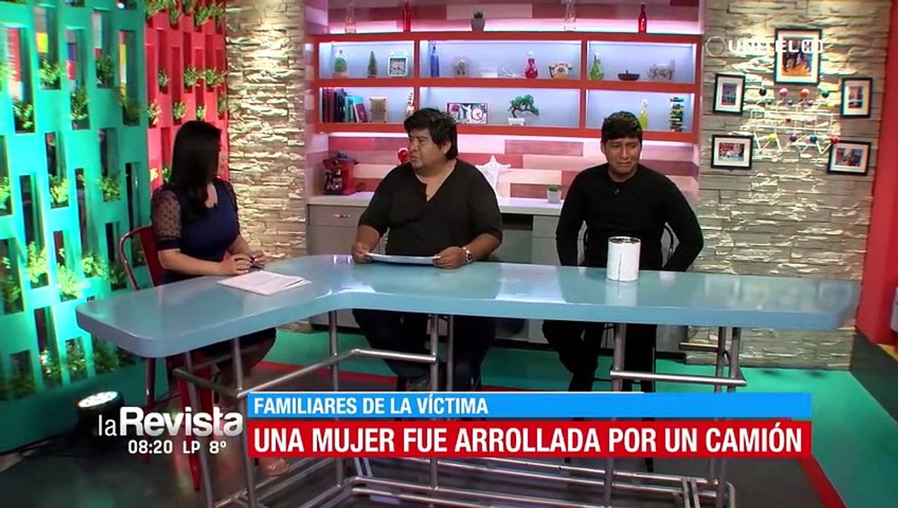 Mujer que fue arrollada por un camión está en terapia con riesgo de perder su pierna