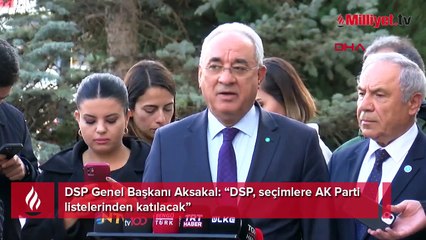 DSP, seçimde Erdoğan'ı destekleme kararı aldı