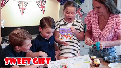 Prince William & Kate's children George, Charlotte and Louis receive sweet gift ahead of coronation
