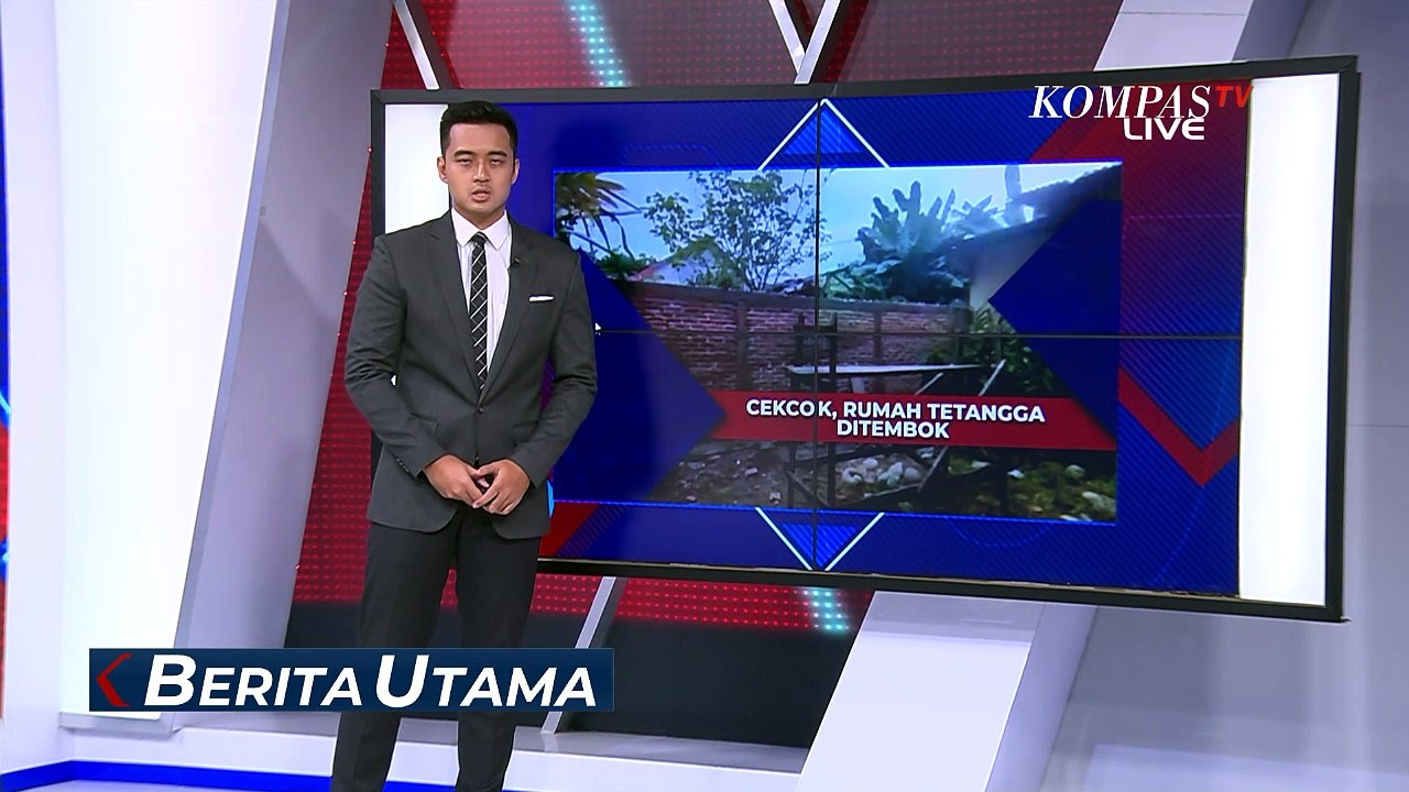 Sering Cekcok, Akses Rumah Warga di Bulukumba Ditembok Imbas Konflik Tetangga