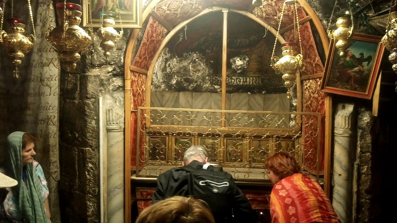 JERUSALEM-THAVOR 2018 Bethlehem, in the temple of the birth of Christ