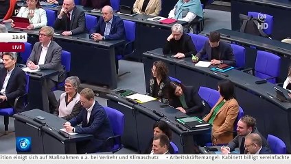 Download Video: Bundestag Regierungsbefragung mit Kanzler Scholz-Reupload