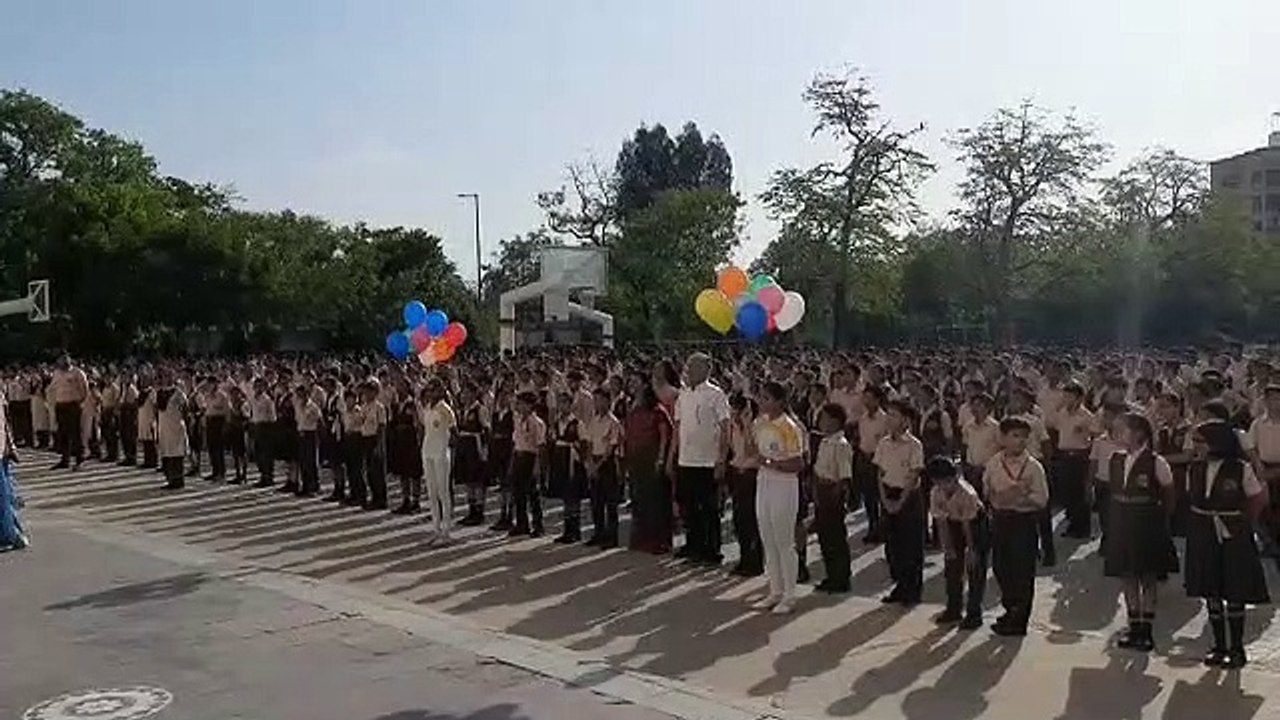महावीर पब्लिक स्कूल में धूमधाम से मनाया गया 'स्थापना दिवस'