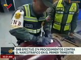 Táchira | GNB efectúa procedimientos contra el narcotráfico en el primer trimestre del año 2023