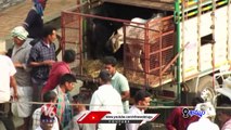 Telangana Largest Santha(Market) In Pandithapuram | Khammam | V6 News
