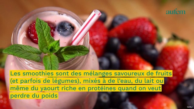 Smoothies détox : ces boissons sont-elles vraiment efficaces pour perdre du poids ?