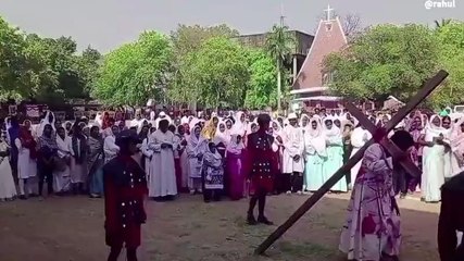 कटनी: प्रभु यीशु के बलिदान दिवस के रूप में मनाया गुड-फ्राई-डे