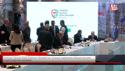 Türkiye Ulusal Risk Kalkanı Modeli'nin 3'üncü toplantısı başladı
