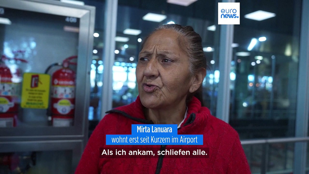 Wohnort Flughafen - Immer mehr Obdachlose in Buenos Aires