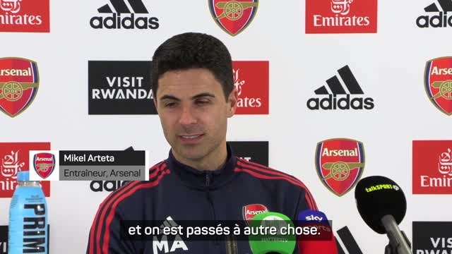 30e j. - Arteta : Klopp ? On a fait un calin et on est passés à autre chose
