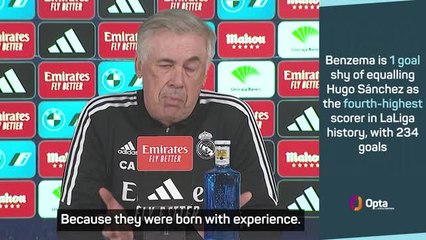 Download Video: Ancelotti reveals which Real Madrid veterans can't be replaced