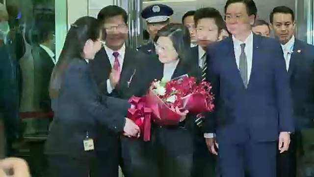 Taiwan 'will never yield to suppression' says President Tsai