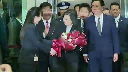 Taiwan 'will never yield to suppression' says President Tsai