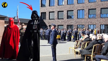 Que fait Dark Vador avec le commandement spatial de l’armée allemande ?