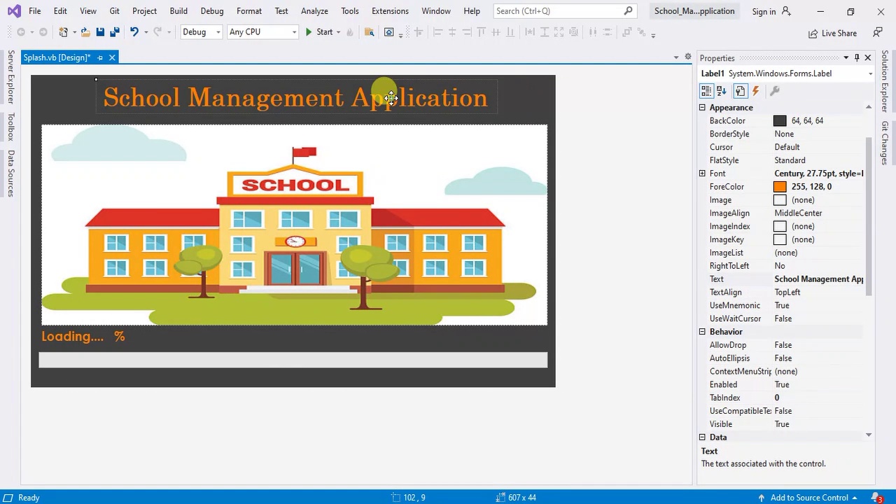 School Management Application