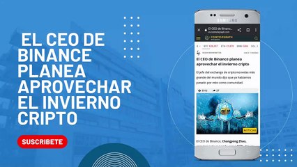 EL CEO DE BINANCE PLANEA APROVECHAR EL INVIERNO CRIPTO