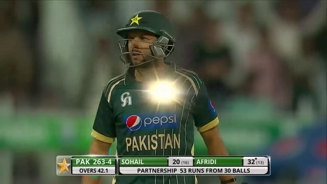All Round Performance By Boom Boom Shahid Afridi Pakistan vs New Zealand 3rd ODI PCB MA2A