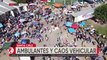 Santa Cruz: Vendedores de pescado convierten avenida en un mercado y provocan caos vehícular