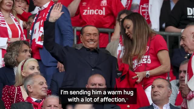 Allegri wishes former President Berlusconi 'a good recovery'