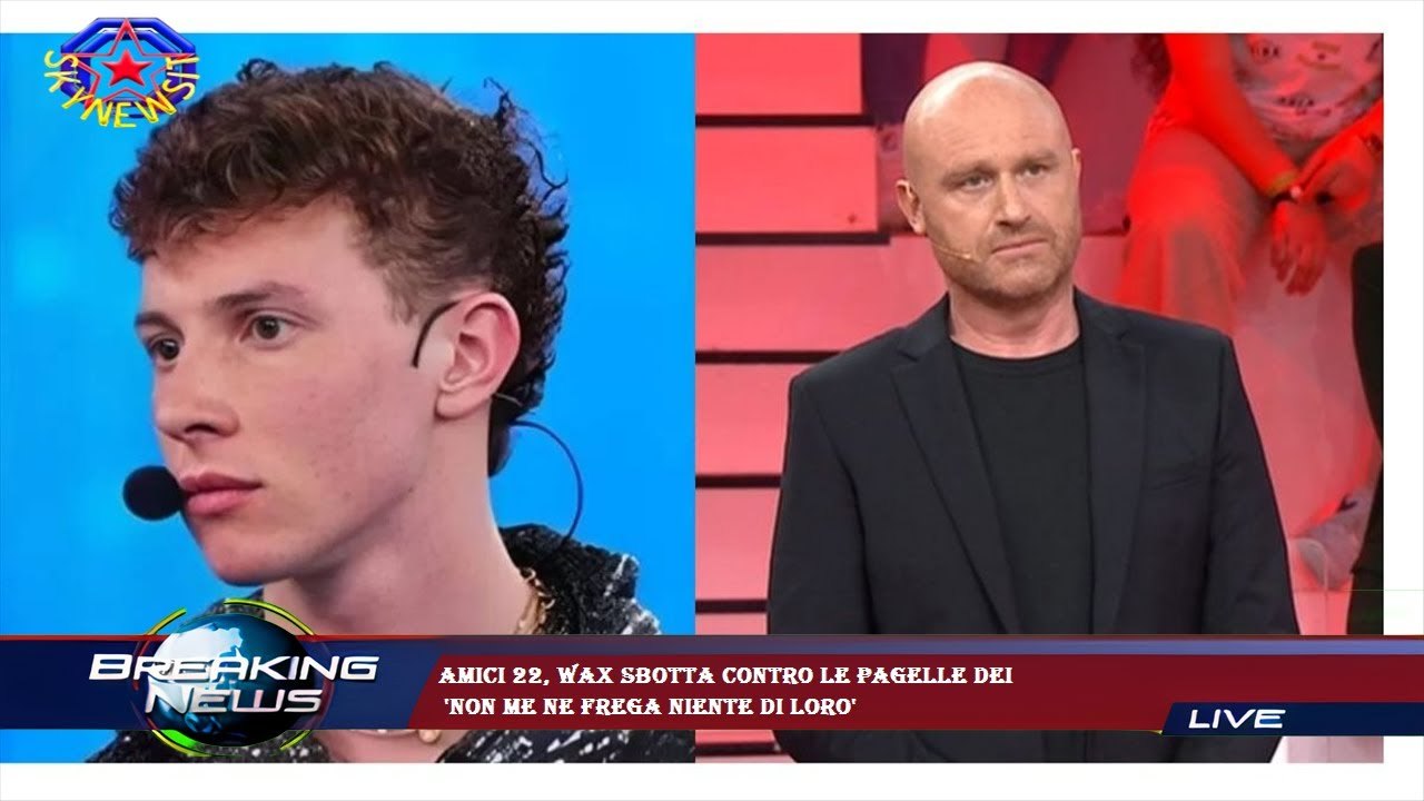 Amici 22, Wax sbotta contro le pagelle dei  'Non me ne frega niente di loro'
